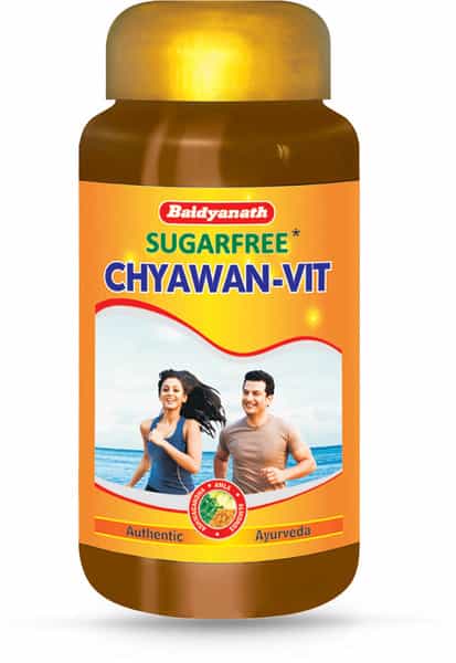 Baidyanath Sugarfree Chyawanvit-Sugarfree Chyawanprash To Boost Immunity Increase Stamina - 500G