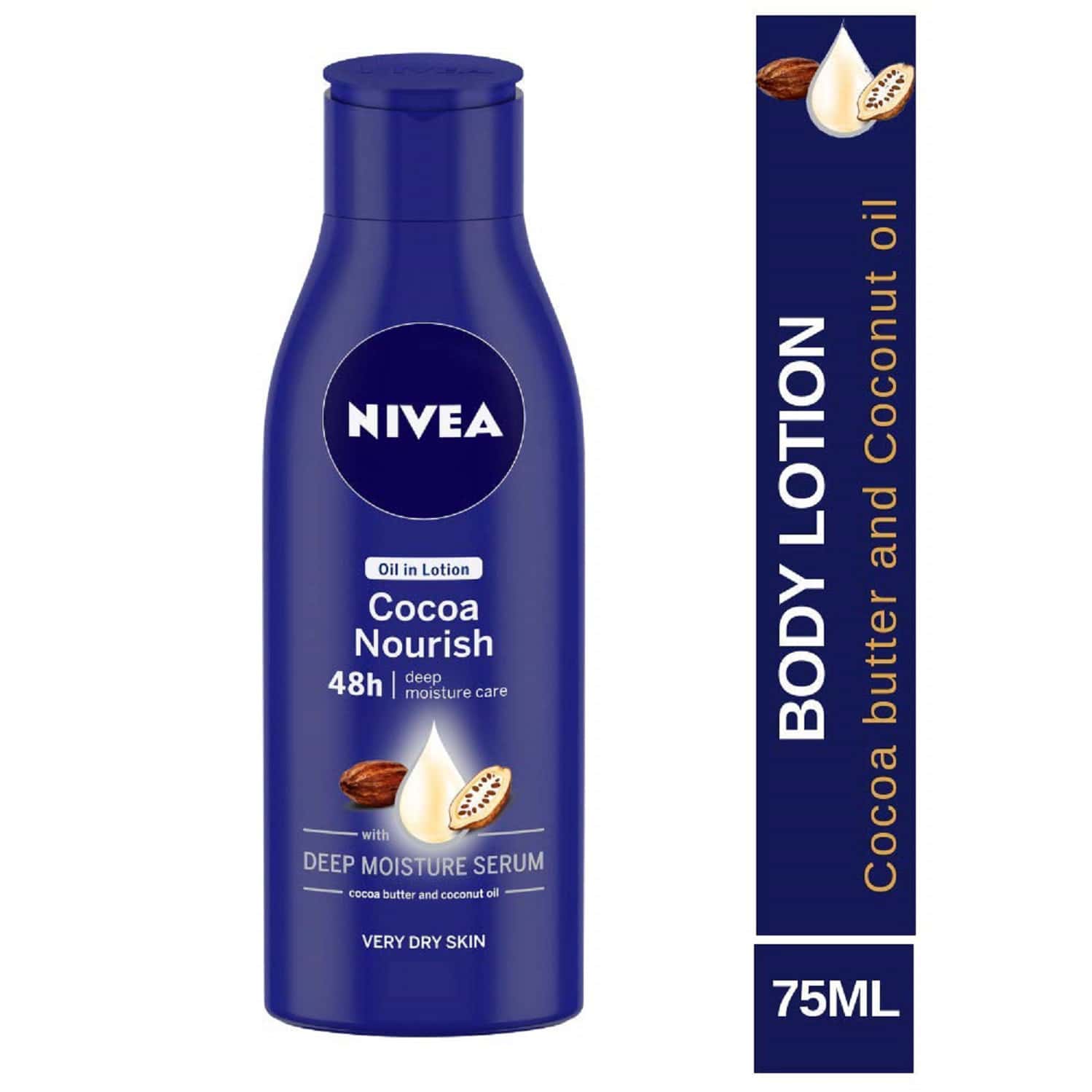 Nivea Cocoa Nourish Body Lotion Bottle Of 75 Ml