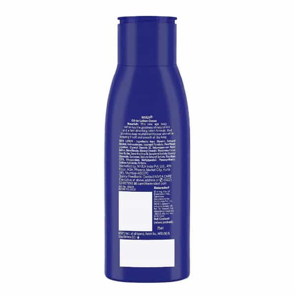 Nivea Cocoa Nourish Body Lotion Bottle Of 75 Ml