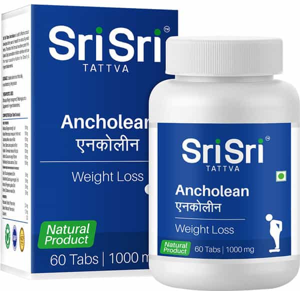 Sri Sri Tattva Ancholean - Promotes Metabolic Balance | 60 Tabs | 1000 Mg