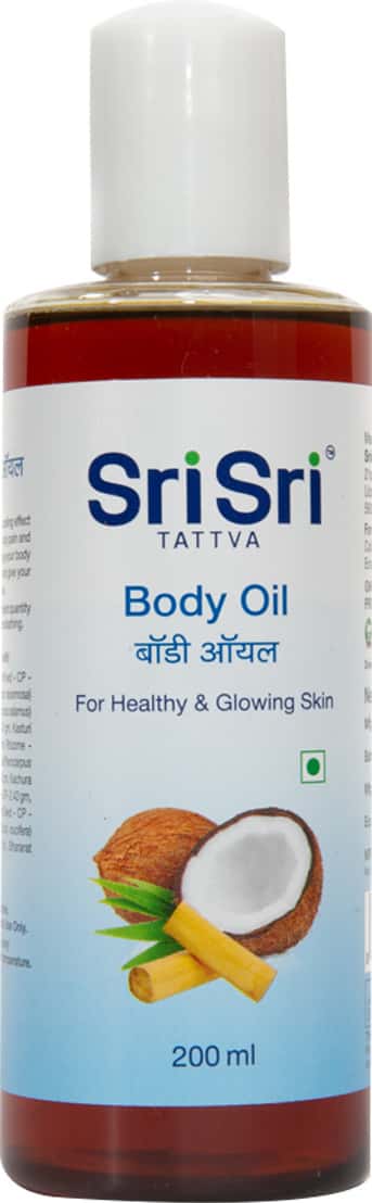 Sri Sri Tattva Body Oil - For Healthy Skin | 200ml