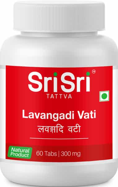 Sri Sri Tattva Lavangadi Vati - Respiratory Conditions | 60 Tabs | 300 Mg