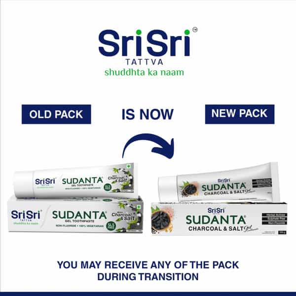Sri Sri Tattva Sudanta Gel Toothpaste 100Gm