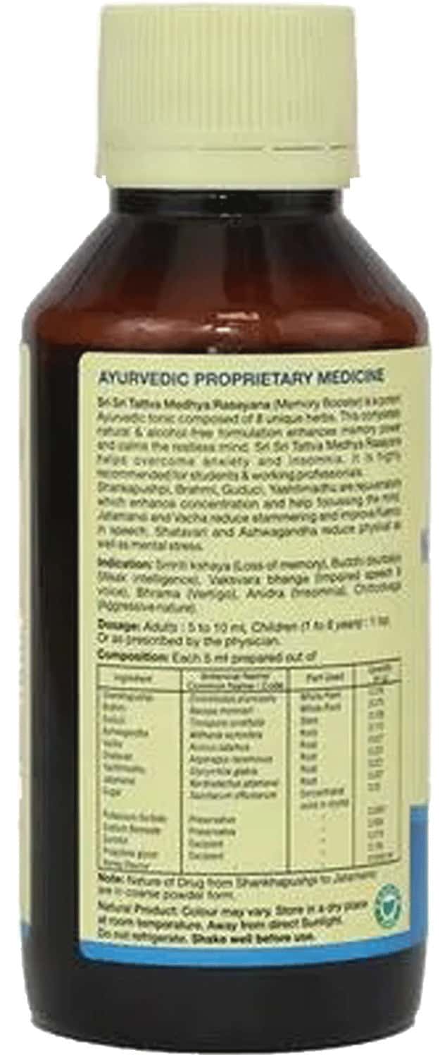 Buy SRI SRI TATTVA MEDHYA RASAYANA 100ML Online & Get Upto 60% OFF at ...