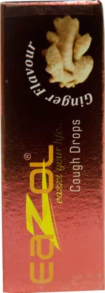 Eazol Lozenges Ginger Flavour 8 Pcs