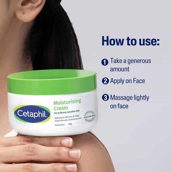 Cetaphil Moisturising Cream | Face & Body | 250 Gm