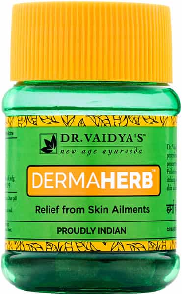 Dr. Vaidya's Dermaherb Pills Pack Of 2 (60 Pills) (Skin Care Product)