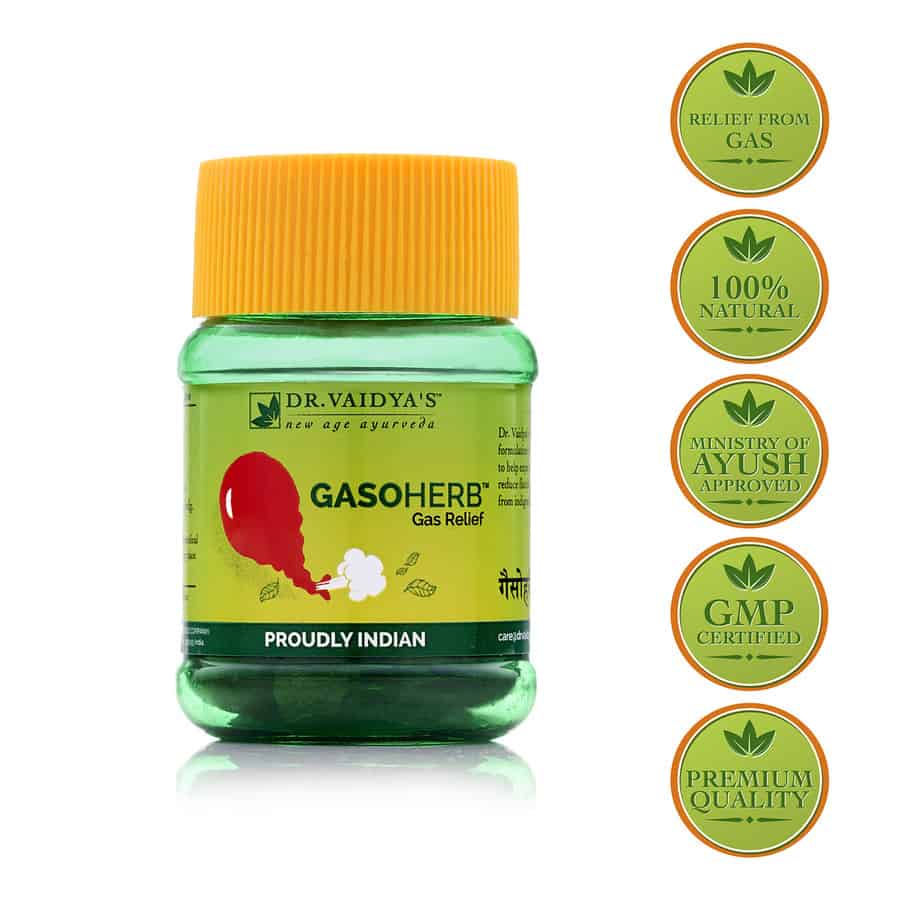 Buy Dr. Vaidya'S Gasoherb Pills Pack Of 2 (60 Pills) (Medicines For Gas