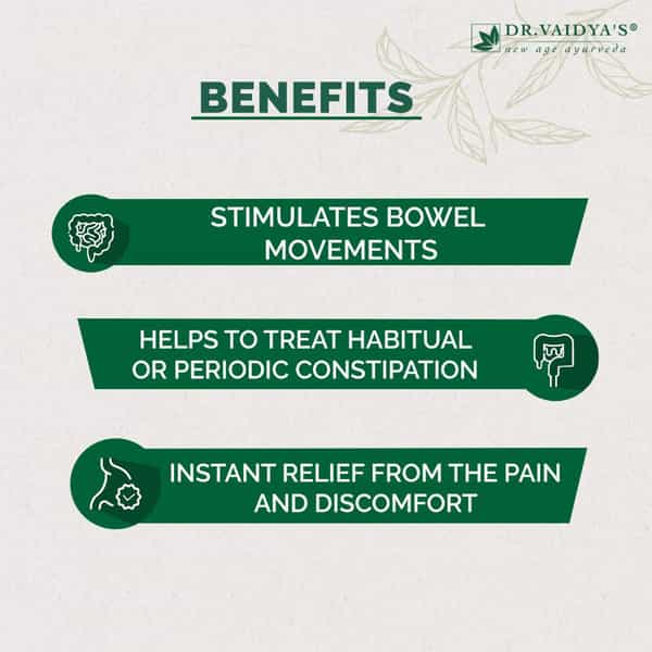 Dr. Vaidya's Kabaj Pills | Ayurvedic Laxatives For Constipation | 30 Pills Each (Pack Of 2)