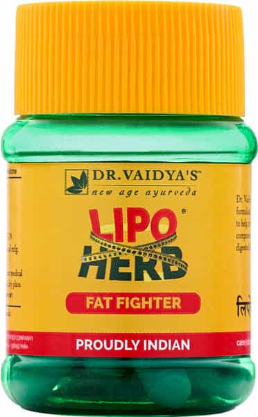 Dr. Vaidya's Lipoherb Capsules Pack Of 2 (60 Capsules) (Fat Loss)