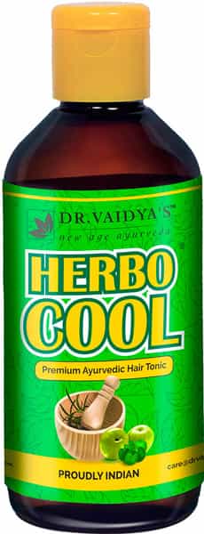 Dr. Vaidya's Herbocool Hair Tonic (200 Ml) (Anti-Dandruff Oil)