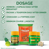 Dr. Vaidya's Weight Gain Pack|Herbofit (30 Caps X 1) Pachak Churna (50 G X 2) & Chakaash Toffees X 1