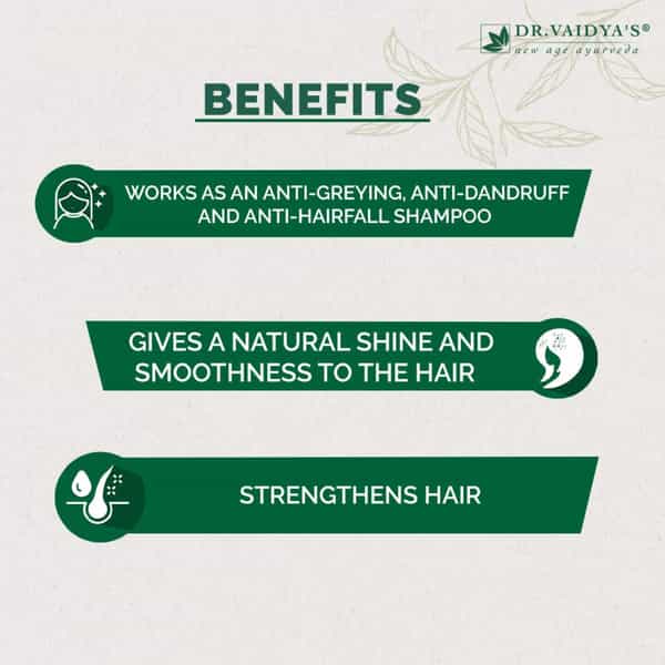 Dr. Vaidya's Ayurvedic Anti Hair Fall Pack Oil (200 Ml) Shampoo (200 Ml) Herbofit (30 Capsules)