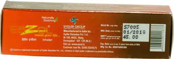 Eazol Inhaler 1 Gm
