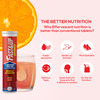 Fast&Up Activate-Preworkout Drink Caffeine Free-L Arginine L Carnitine-Orange 10 Effervescent Tabs