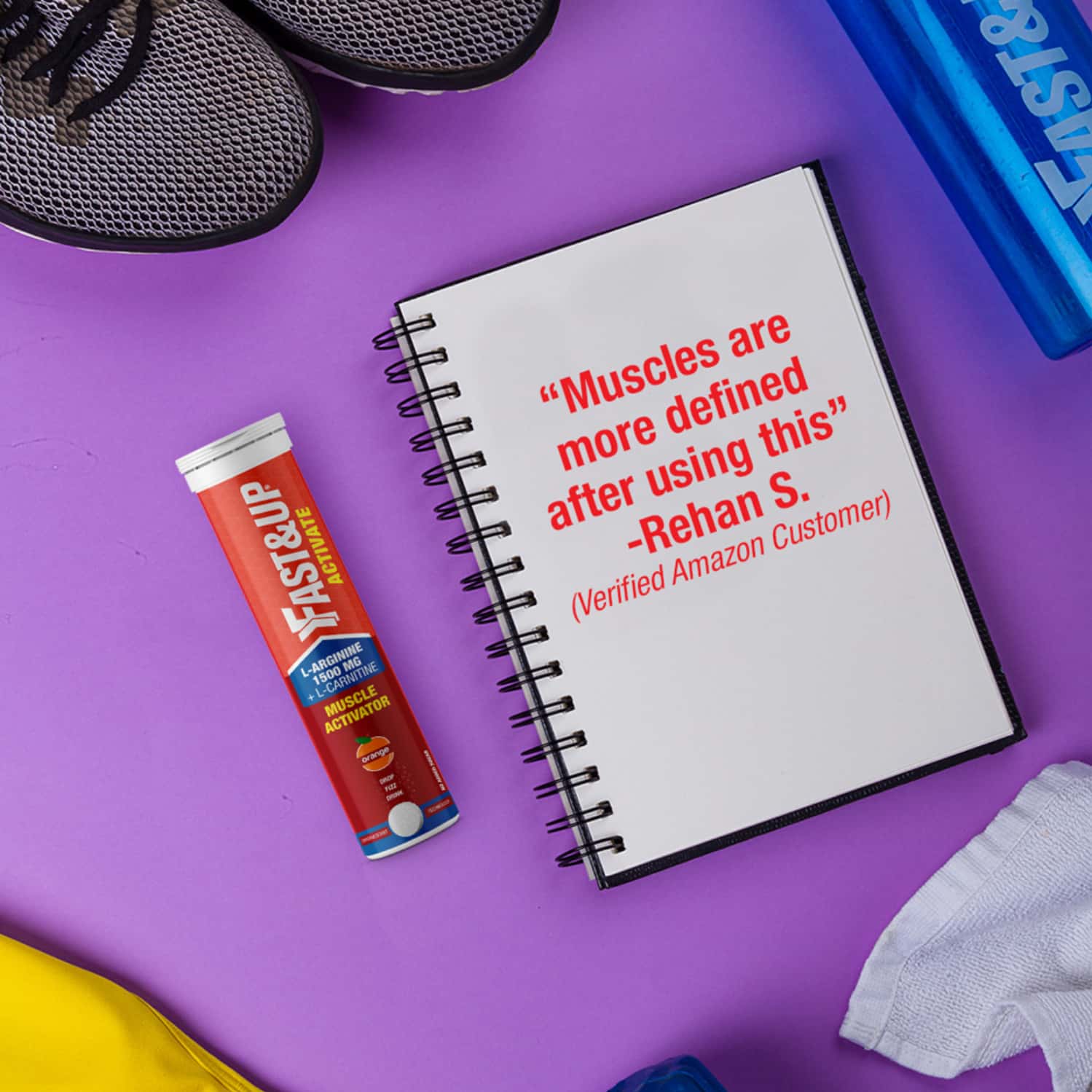 Buy FAST&UP ACTIVATEPREWORKOUT DRINK CAFFEINE FREEL ARGININE L