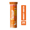 Fast&Up Charge Vitamin C & Zinc Effervescent Tablets With Natural Amla -Orange Flavour (20 Tablets)