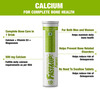 Fast&Up Fortify Calcium With Vitamin D3 Supplement-500Mg Effervescent Tablets-Lime&Lemon(10 Tabs)