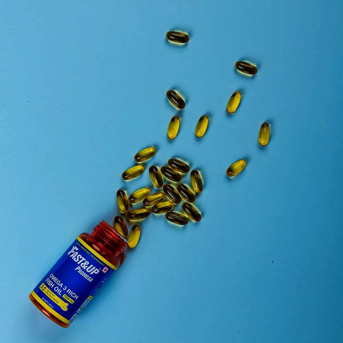 Buy FAST&UP PROMEGA OMEGA 3 RICH FISH OIL 1250MG 32 HEALTH EPADHA