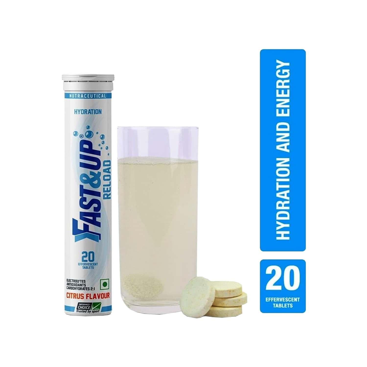 Download Buy Fast&Up Reload Citrus Effervescent Tablets Bottle Of ... Yellowimages Mockups