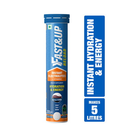 Fast&Up Reload Hydration With Electrolytes - Effervescent Tablets - Cola (20 Tablets)