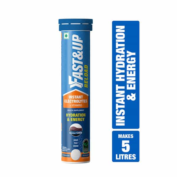 Fast&Up Reload Hydration With Electrolytes - Effervescent Tablets - Cola (20 Tablets)