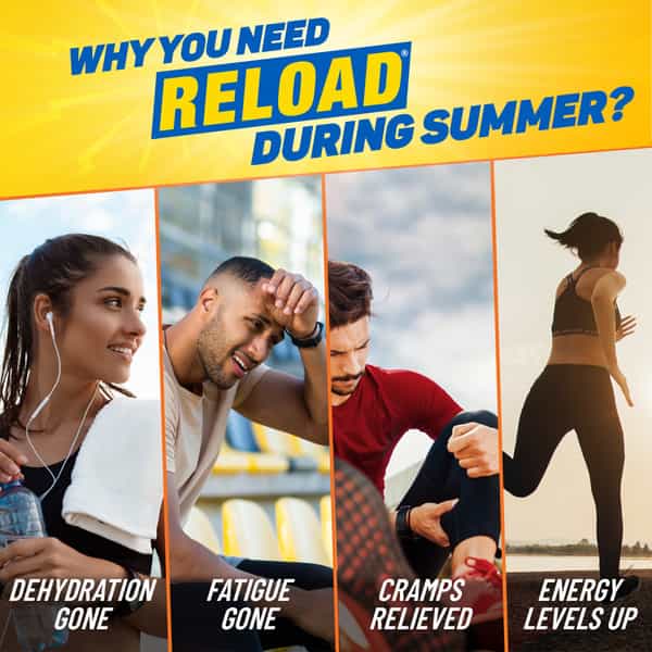 Fast&Up Reload Hydration With Electrolytes - Effervescent Tablets - Cola (20 Tablets)
