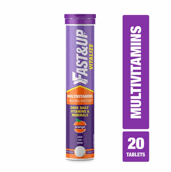 Fast&Up Vitalize Multivitamin For Men & Women-21 Vital Vitamins&Minerals For Daily Health(Pack Of 3)