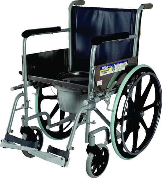 Vissco Comfort Wheelchair With Commode
