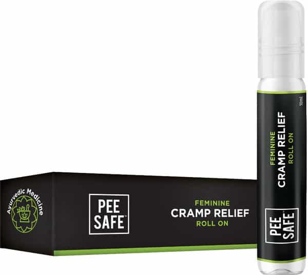 Pee Safe Feminine Cramp Relief Roll-On Bottle Of 10 Ml