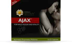 Kerala Ayurveda Ajax Vigor Improvement Capsules Box Of 50 's