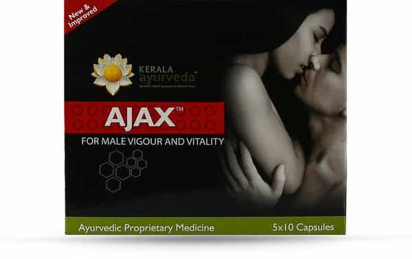 Kerala Ayurveda Ajax Vigor Improvement Capsules Box Of 50 'S