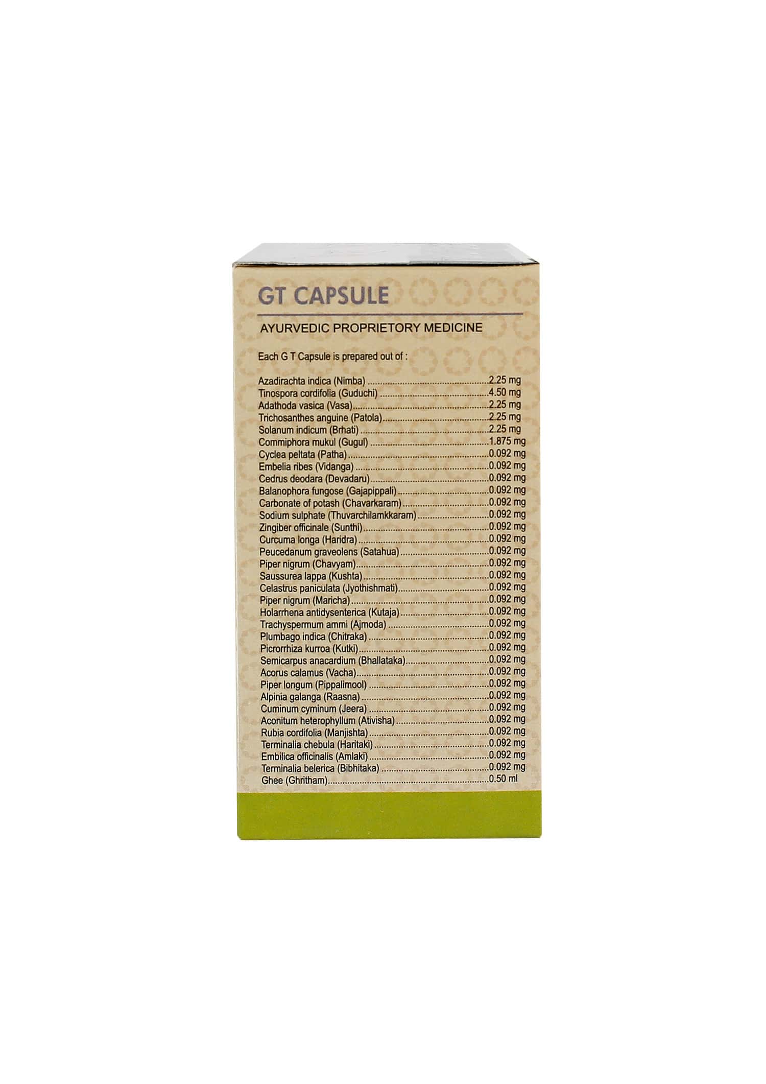 Buy Kerala Ayurveda Gt Bone Care Capsules Box Of 100 'S Online at Flat