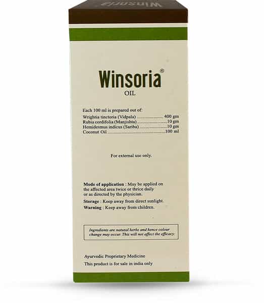 Kerala Ayurveda Winsoria Body Oil Bottle Of 100 Ml