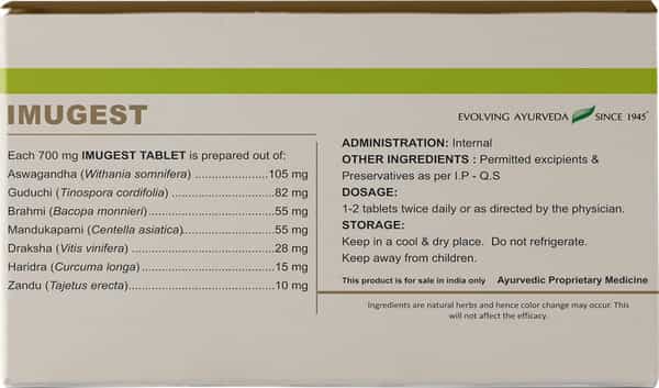 Kerala Ayurveda Imugest Tablet 100 Nos