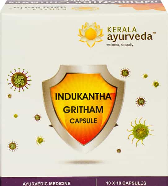 Kerala Ayurveda Indukantha Gritham Capsule 100 Nos