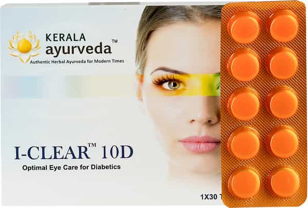 Kerala Ayurveda I-Clear 10D 30 No's