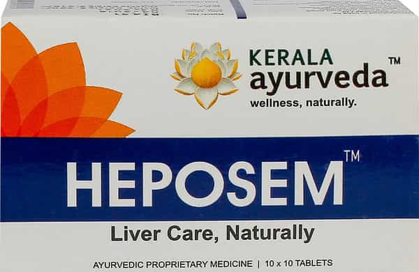 Kerala Ayurveda Heposem Tablet 100 Nos
