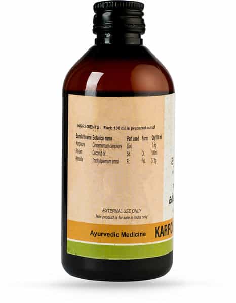 Kerala Ayurveda Karpooradi Thailam Body Oil Bottle Of 200 Ml