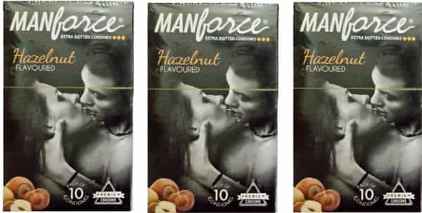 Manforce Hazelnut Flavoured Condoms - Super Saver (3 X 10S)