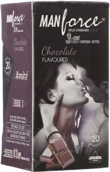 Manforce Wild Condoms Chocolate - Super Saver (2 X 20S)