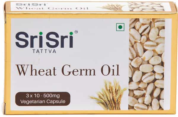 Sri Sri Tattva Wheat Germ Oil Veg Capsules [3X10]