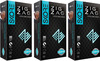 Skore 3D Champion Zig Zag - Dotted & Ribbed Condoms - Value Saver Pack Of 3 X 10S
