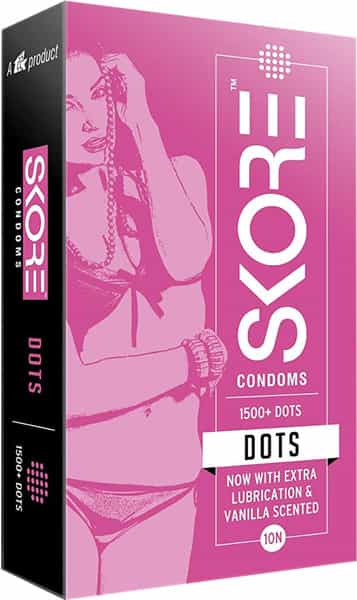 Skore Dots Condoms Value Pack 3*10'S