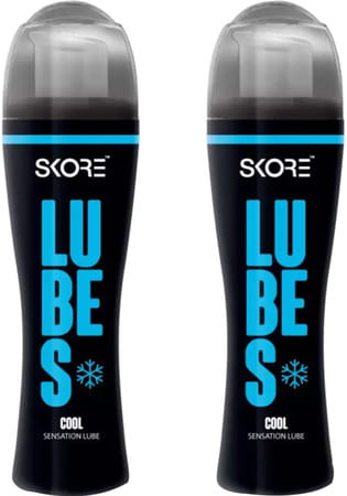 Skore Lubes Cool Sensation - Value Saver Pack Of 2 X 50ml