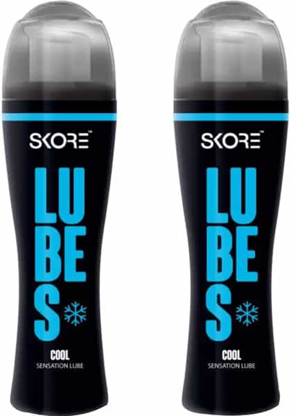 Skore Lubes Cool Sensation - Value Saver Pack Of 2 X 50Ml