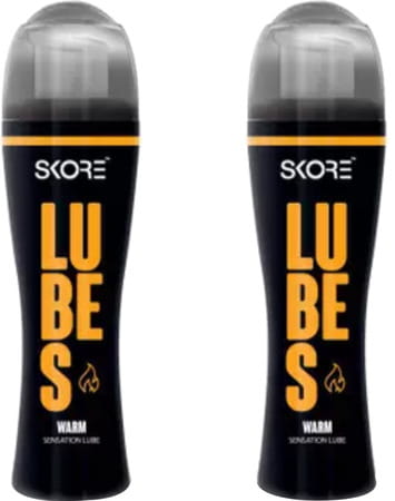 Skore Lubes Warm Sensation - Value Saver Pack Of 2 X 50ml