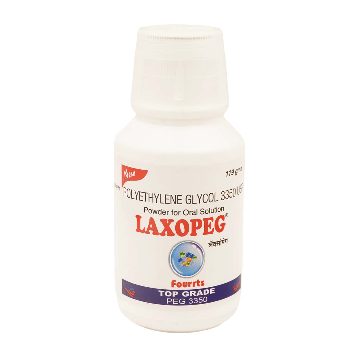 New Laxopeg Bottle Of 119gm Powder