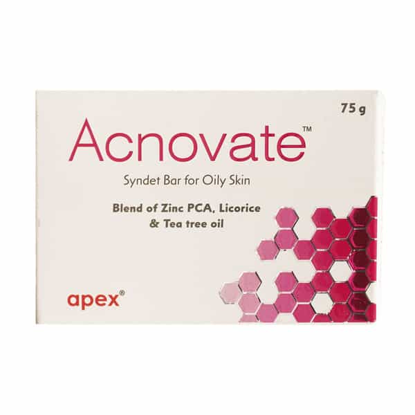 Acnovate Syndet Bar 75Gm