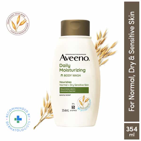 Aveeno Active Naturals Daily Moisturising Body Wash 354Ml